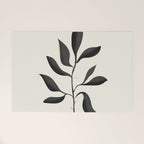Abstract Minimal Plant 2 Welcome Mat Gallery Image 1