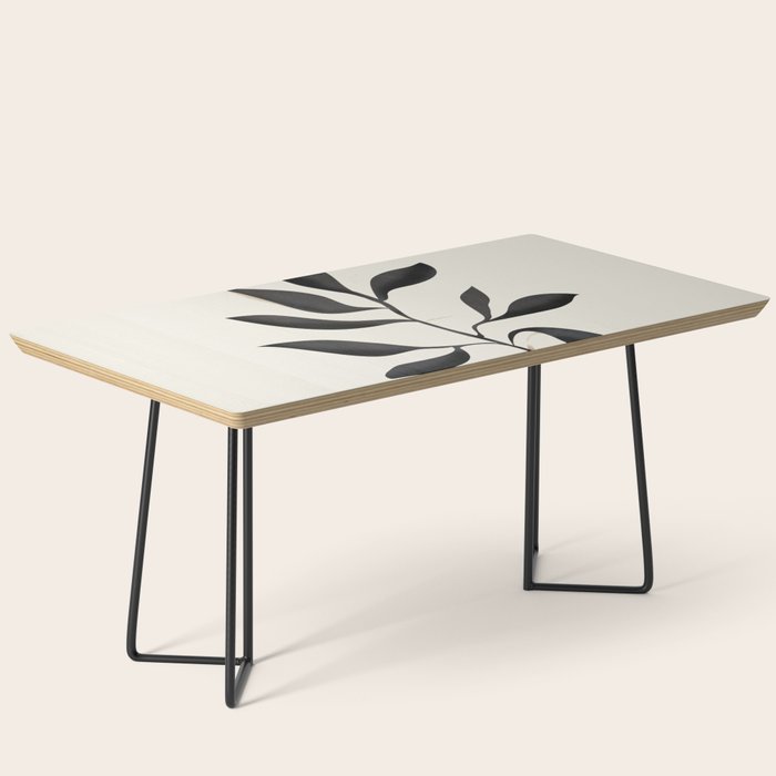 Abstract Minimal Plant 2 Coffee Table Gallery Image 1