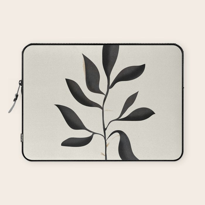 Abstract Minimal Plant 2 Laptop Sleeve Gallery Image 1