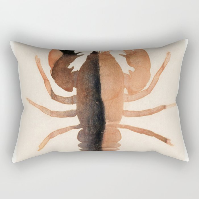 Lobster 7 Rectangular Pillow Gallery Image 1