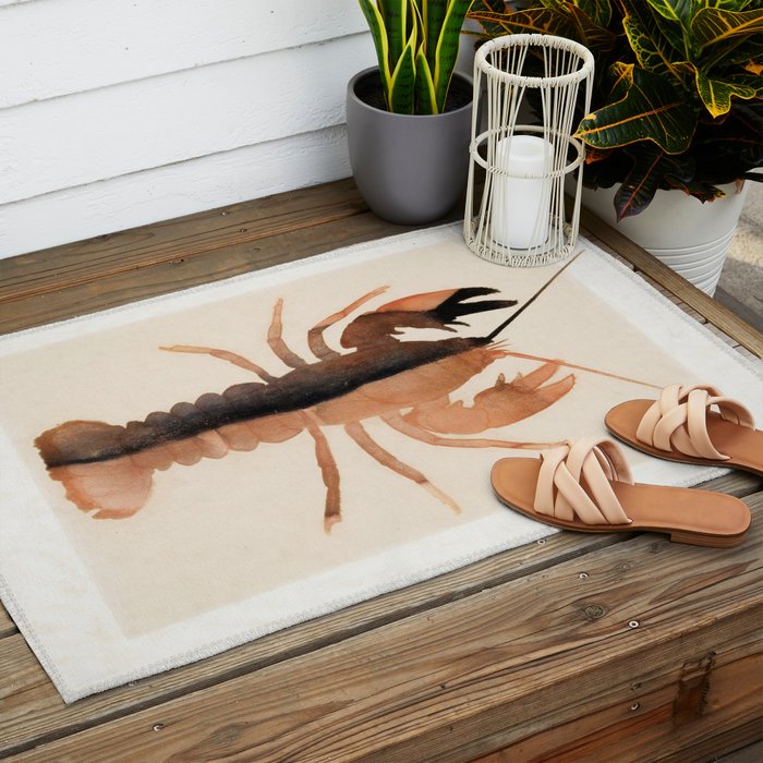 Lobster 7 Outdoor Rug Gallery Image 2