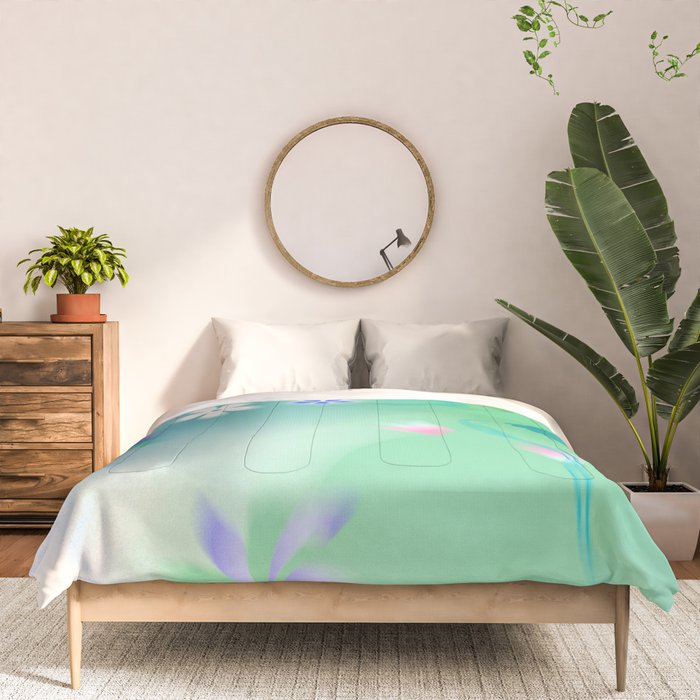 Growth: Gradient Series 03 Comforter Gallery Image 3