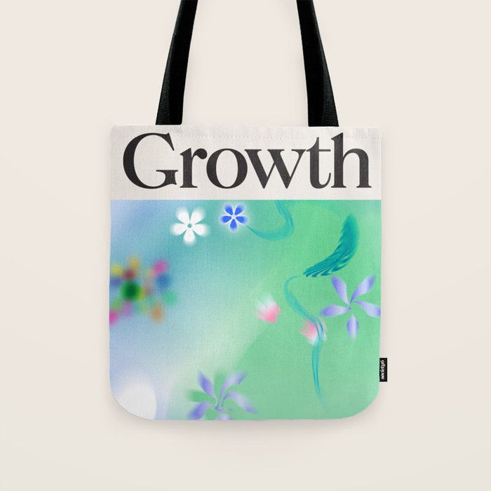 Growth: Gradient Series 03 Tote Bag Gallery Image 1