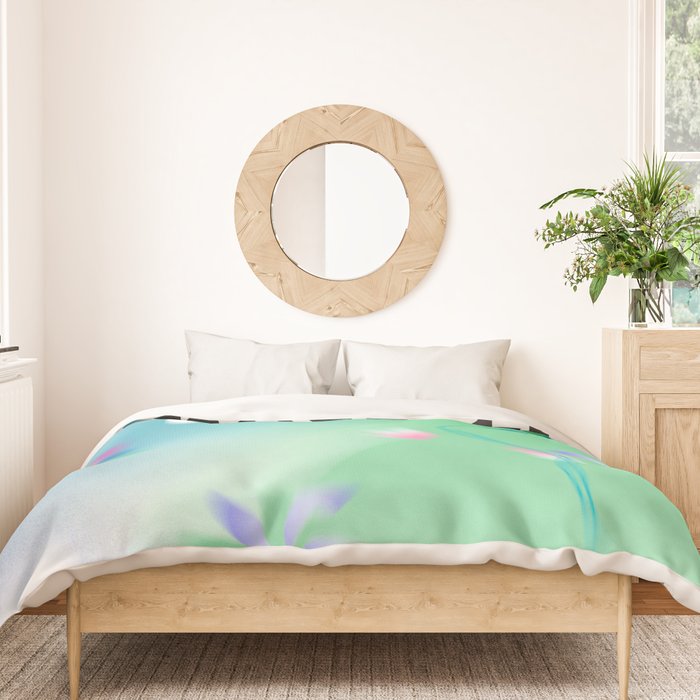 Growth: Gradient Series 03 Duvet Cover Gallery Image 3