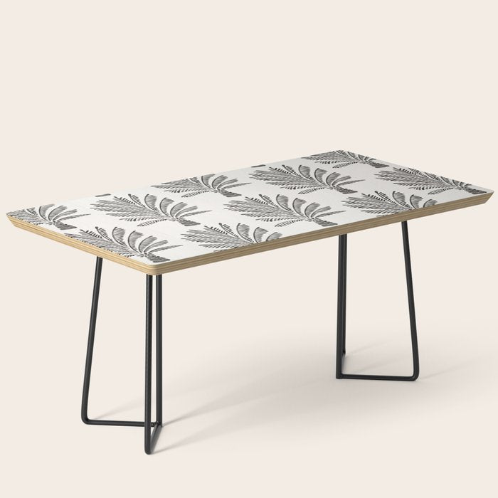 Palm Tree - Black Coffee Table Gallery Image 1