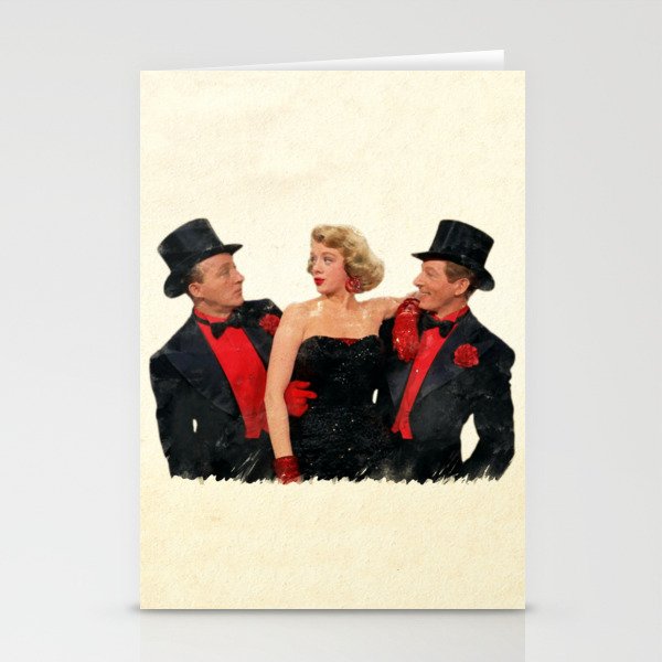 Mister Bones (White Christmas) Stationery Card Gallery Image 1