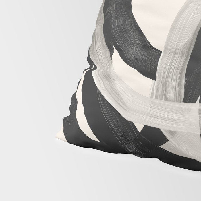 Interwoven Lines Abstract Art 2 Pillow Sham Gallery Image 4