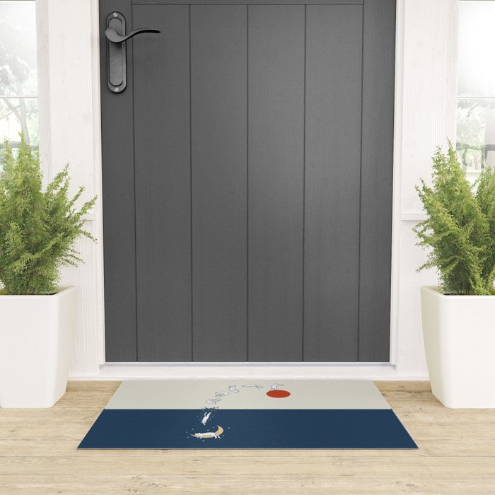 Cat Landscape 37 Welcome Mat Gallery Image 3