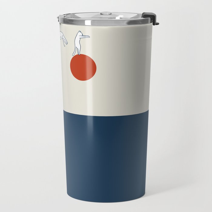 Cat Landscape 37 Travel Mug Gallery Image 2