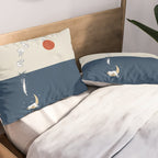 Cat Landscape 37 Pillow Sham Gallery Image 2