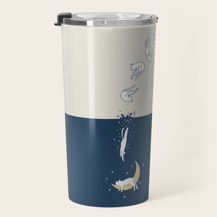 Cat Landscape 37 Travel Mug Gallery Image 3