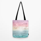 Pastel Beach Sunset Tote Bag Gallery Image 2