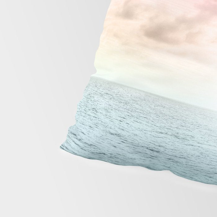 Pastel Beach Sunset Pillow Sham Gallery Image 4