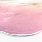 Pastel Beach Sunset Bath Mat Gallery Image 3