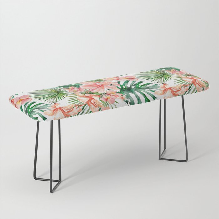 Tropical Jungle Hibiscus Flowers - Floral Bench Gallery Image 1