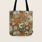 Mushroom Butterfly Garden Tote Bag Gallery Image 1