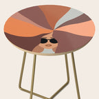 Girl Power - Earthy Rainbow Hair Side Table Gallery Image 2