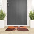 Girl Power - Earthy Rainbow Hair Welcome Mat Gallery Image 3