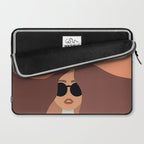 Girl Power - Earthy Rainbow Hair Laptop Sleeve Gallery Image 2