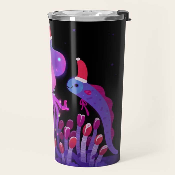 Christmas in the deep sea Travel Mug Gallery Image 2