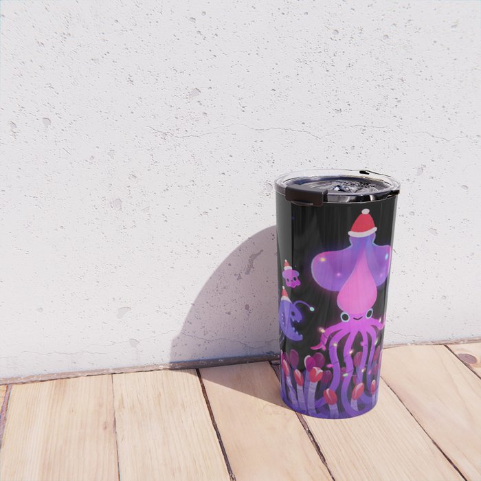 Christmas in the deep sea Travel Mug Gallery Image 4