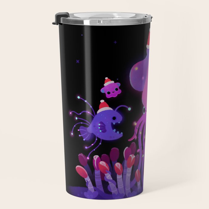 Christmas in the deep sea Travel Mug Gallery Image 3