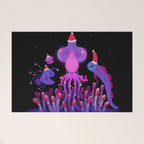 Christmas in the deep sea Welcome Mat Gallery Image 1