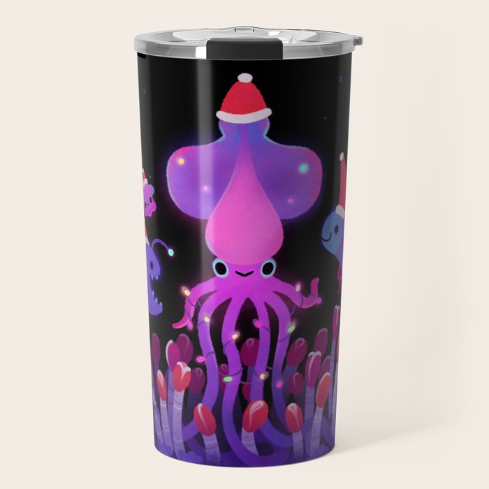Christmas in the deep sea Travel Mug Gallery Image 1