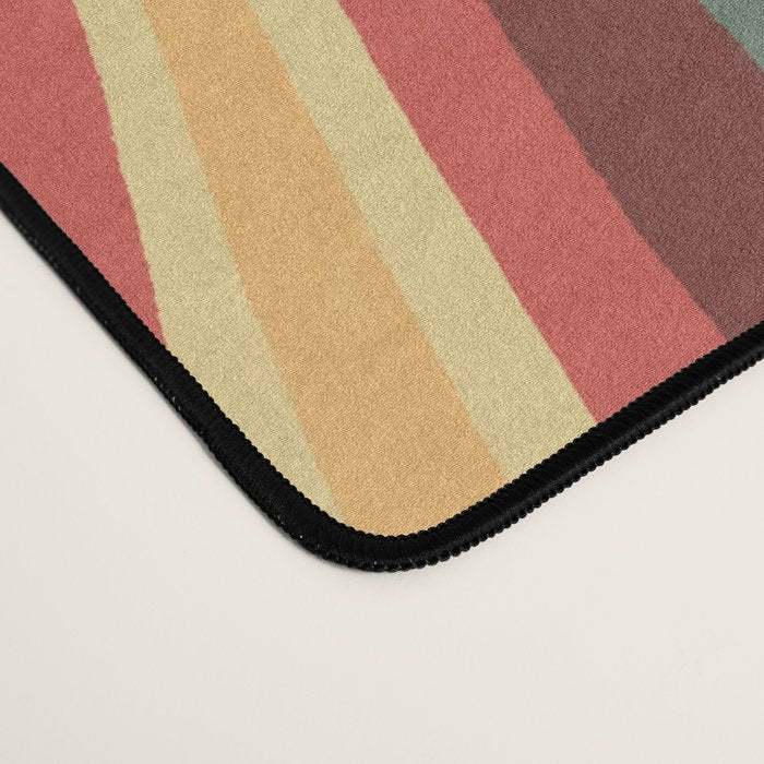 Rainbow cat 1 coffee milk drop Desk Mat Gallery Image 4