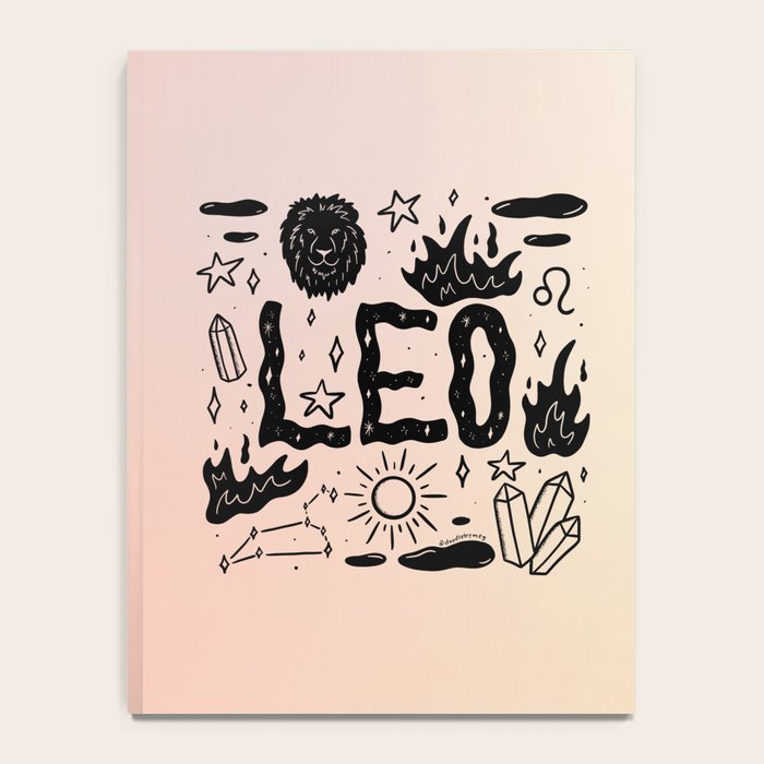 Celestial Leo Notebook Gallery Image 4
