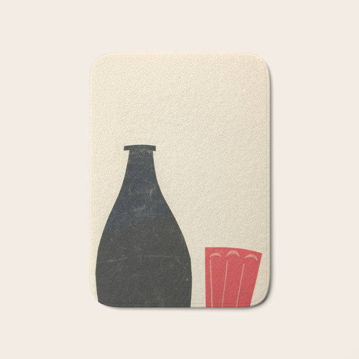 Bottle and Tumblr Bath Mat Gallery Image 1