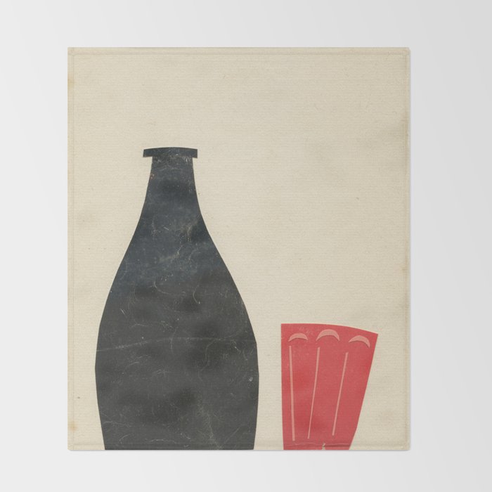 Bottle and Tumblr Throw Blanket Gallery Image 2