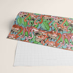 Flamingo Party Wrapping Paper Gallery Image 2