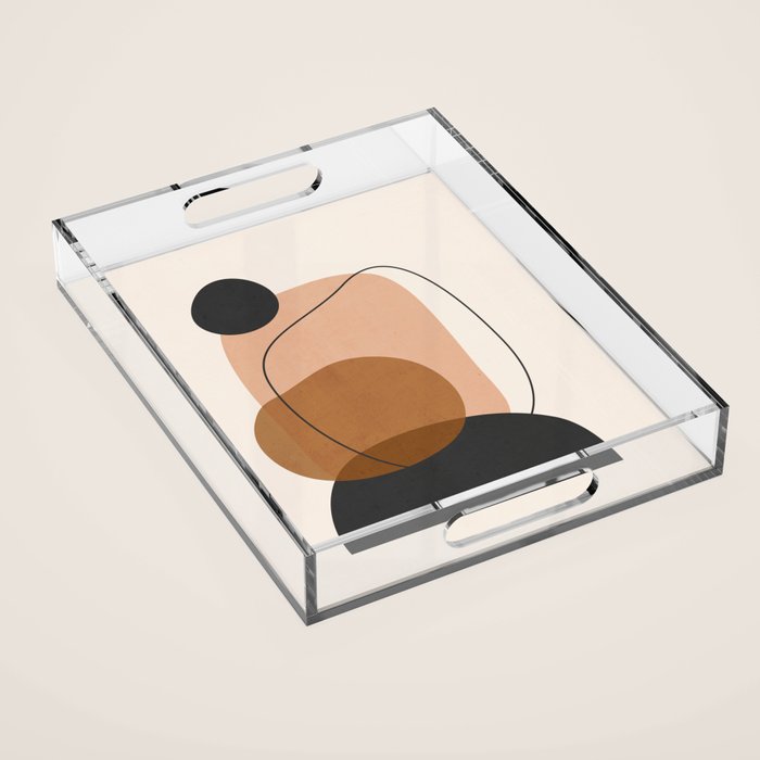 Minimal Abstract Art 12 Acrylic Tray Gallery Image 1