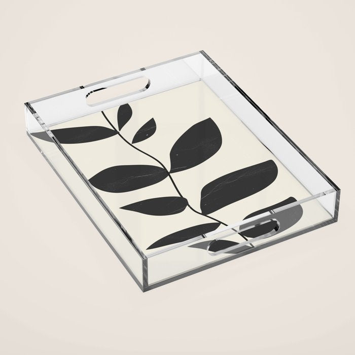 minimal plant Acrylic Tray Gallery Image 1