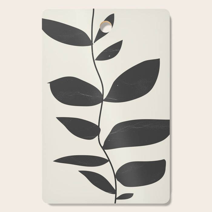 minimal plant Cutting Board Gallery Image 1