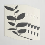minimal plant Wrapping Paper Gallery Image 3