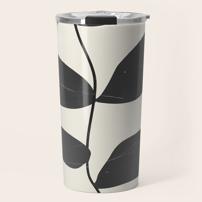 minimal plant Travel Mug Gallery Image 1