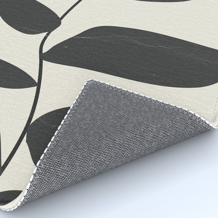 minimal plant Rug Gallery Image 4