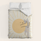 Have a Meowvelous Day Duvet Cover Gallery Image 6