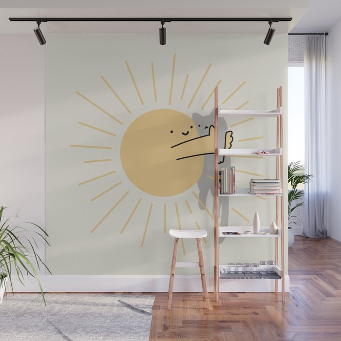 Have a Meowvelous Day Wall Mural Gallery Image 1