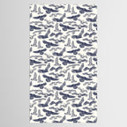 birds of prey blue Tablecloth Gallery Image 2