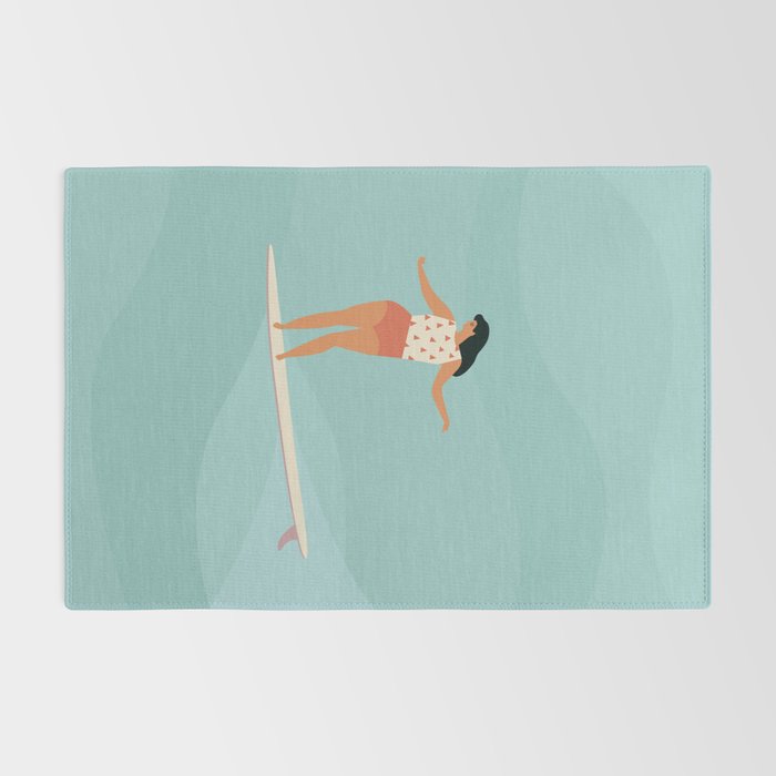 Surf girl Rug Gallery Image 2