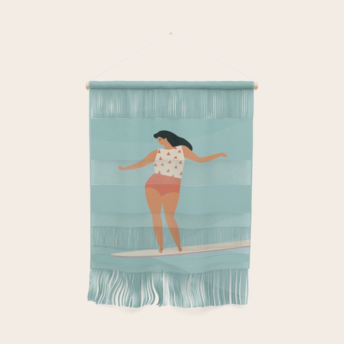 Surf girl Wall Hanging Gallery Image 1