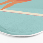 Surf girl Bath Mat Gallery Image 3