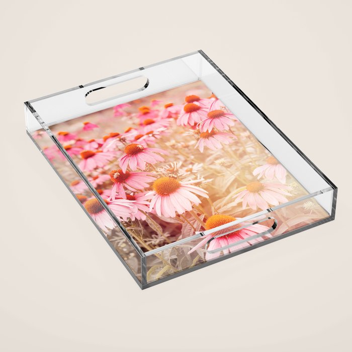 37 Flowers Acrylic Tray Gallery Image 1