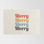 Merry typography Rug Gallery Image 2