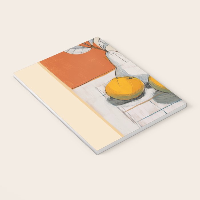Modern Pear Still Life Notebook Gallery Image 3
