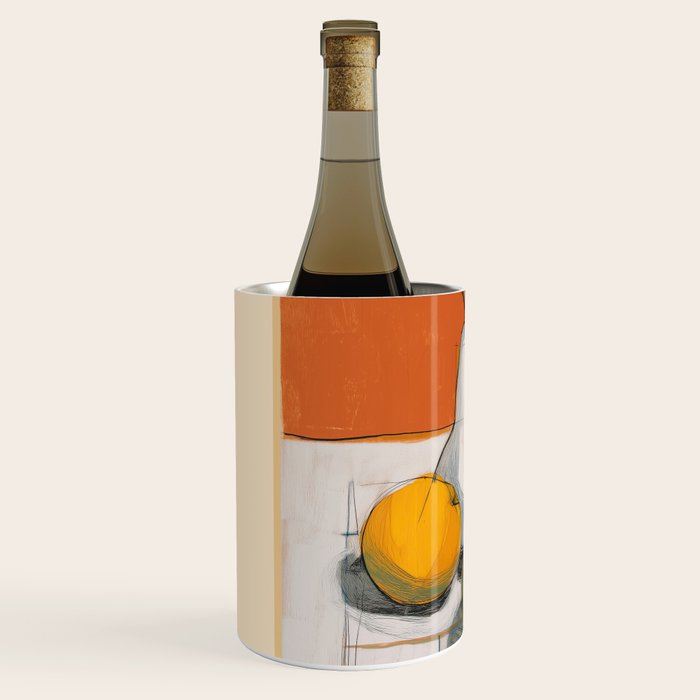 Modern Pear Still Life Wine Chiller Gallery Image 2