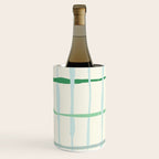 Summer lines mint Wine Chiller Gallery Image 2